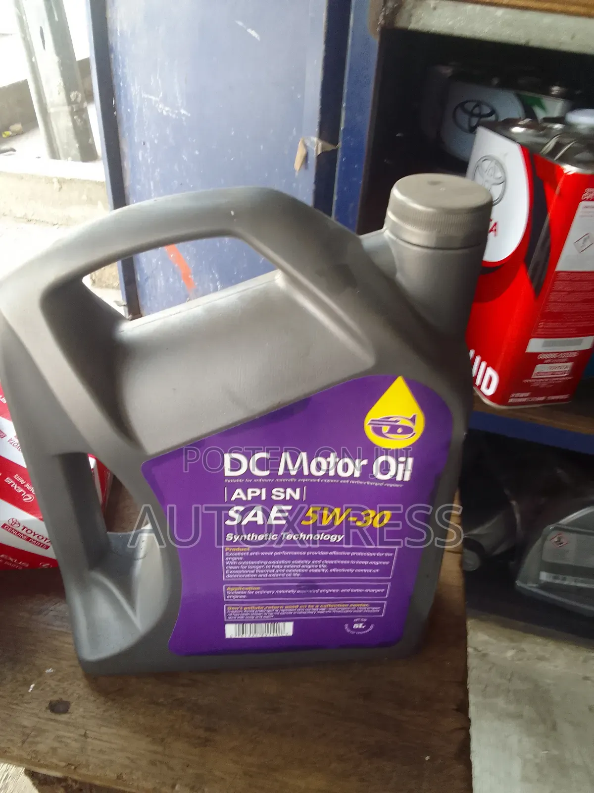 Dc Motor Oil Api Sn Sae 5w-30 5l