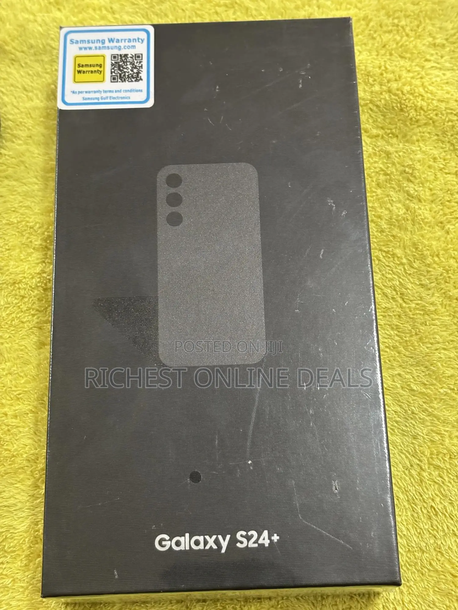 New Samsung Galaxy S24 Plus 256 GB Black