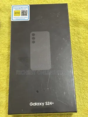 New Samsung Galaxy S24 Plus 256 GB Black