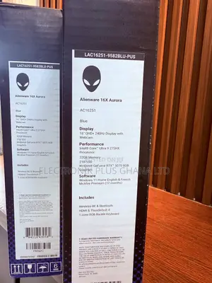 New Laptop Alienware 16x Aurora 32GB Intel Core Ultra 9 SSD 2T