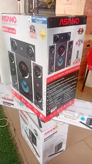 Asano as-104 Speaker System – Deep Bass Clear Audio