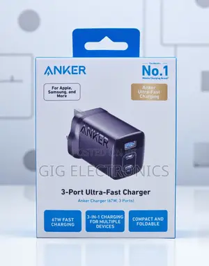 Anker Charger 336 Powerport 67w Usb C Gan Charger