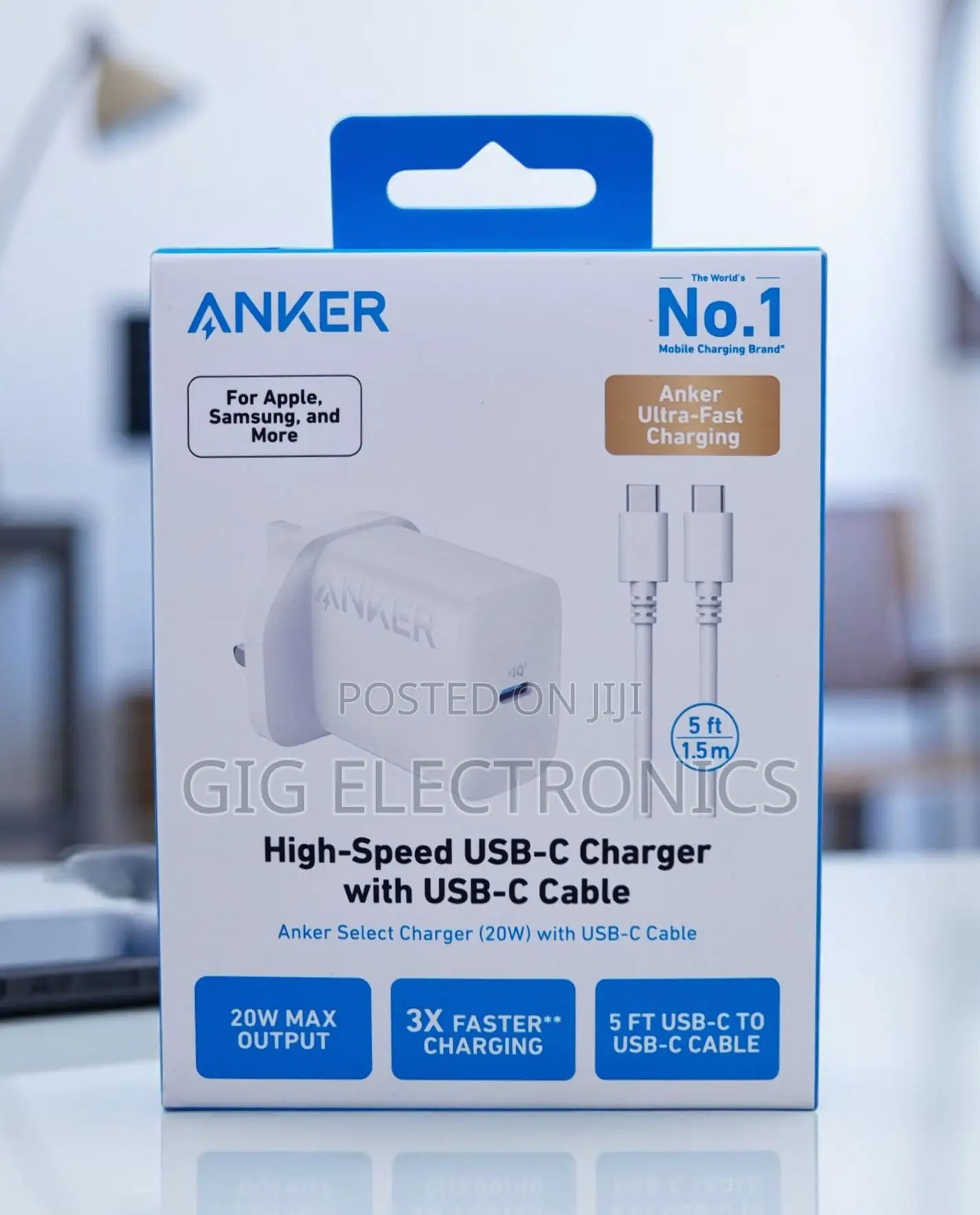 Anker 20w Usb C Ultra Fast Charger