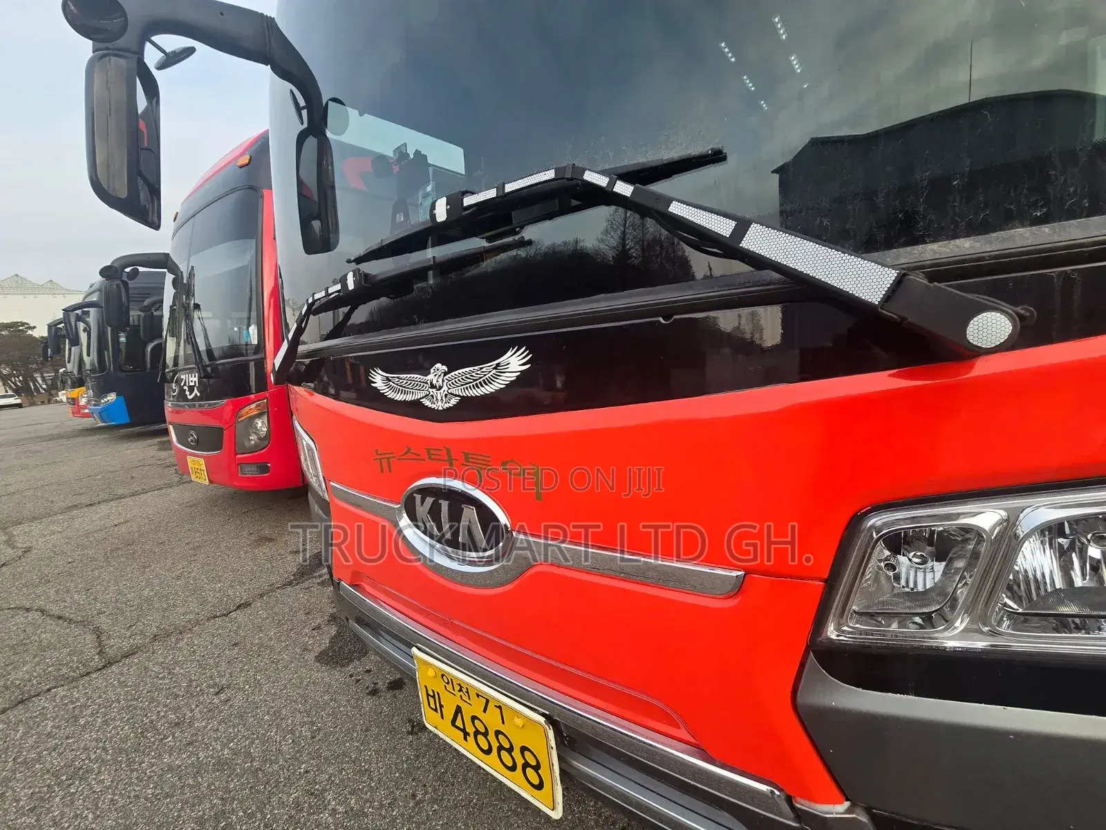 Kia Granbird 2013 Red