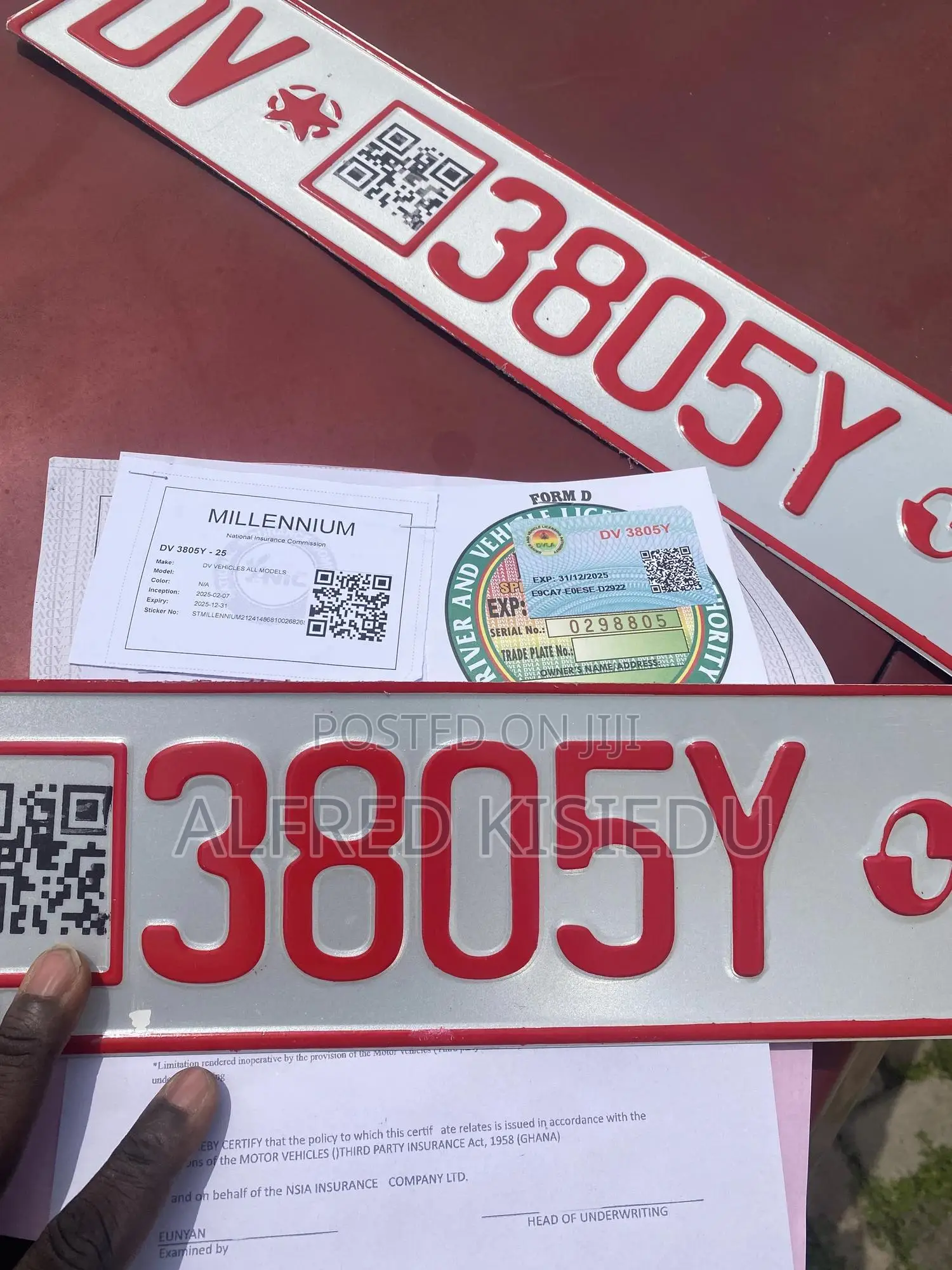 Car Registration 2026 And Dv Plate 2026 For Sale With Insurance