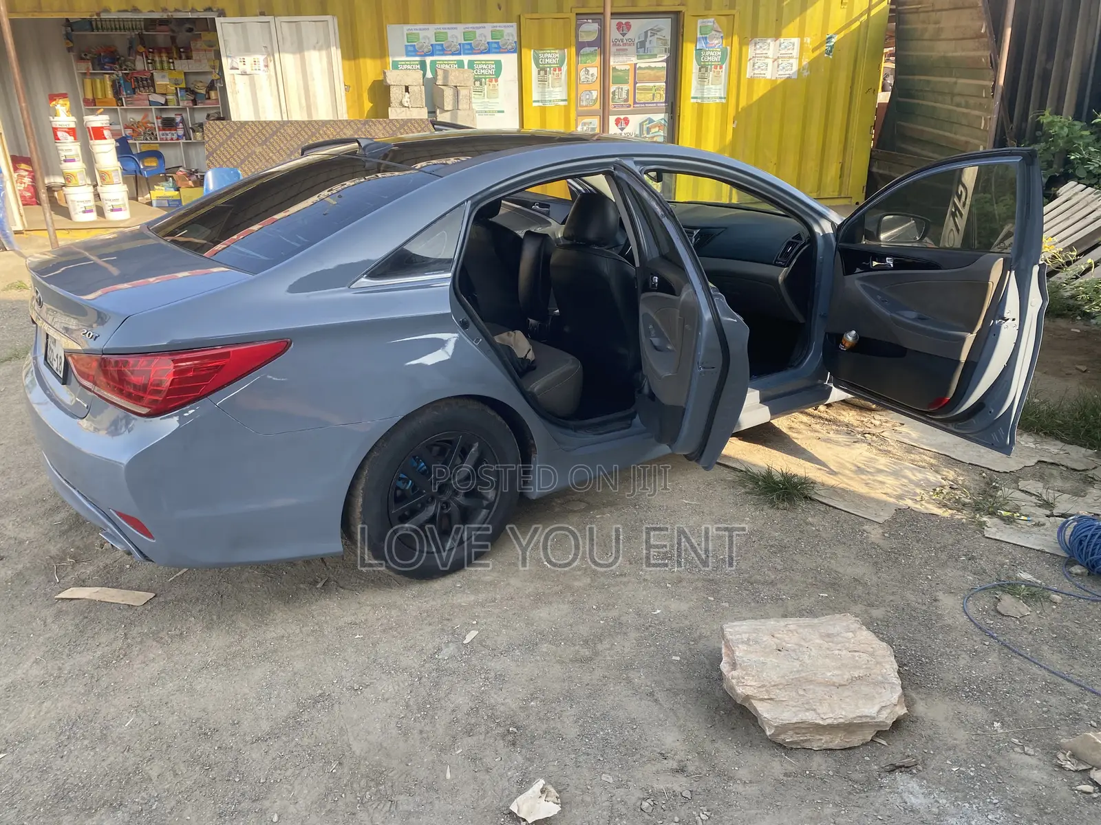 Hyundai Sonata Hybrid 2013 Gray