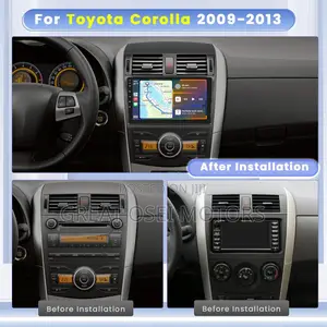 Android Car Tape for Toyota Corolla 2009 to 2012