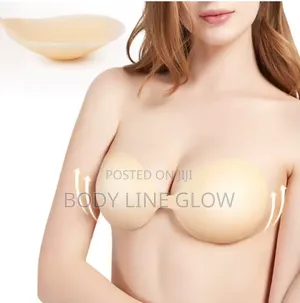 Reusable Strapless Silicone Round Cup Bra