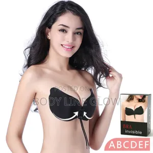 Reusable Strapless Silicone Wing Drawstring