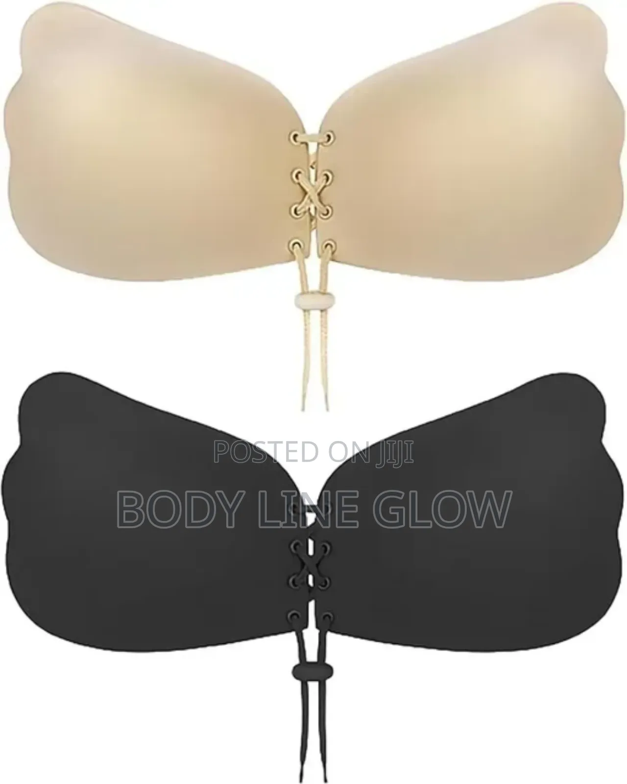Reusable Strapless Silicone Wing Drawstring