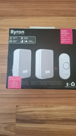 Byron Dby-22324uk Wireless Doorbell Set (Twin Pack).