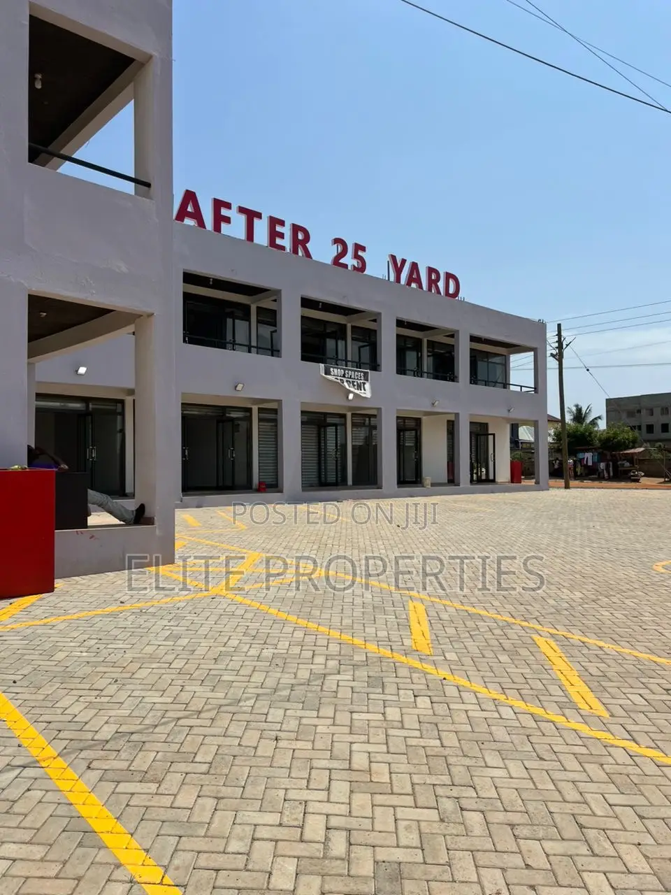 Newly Built Shop for Rent in C25 Tema_ Peace Be