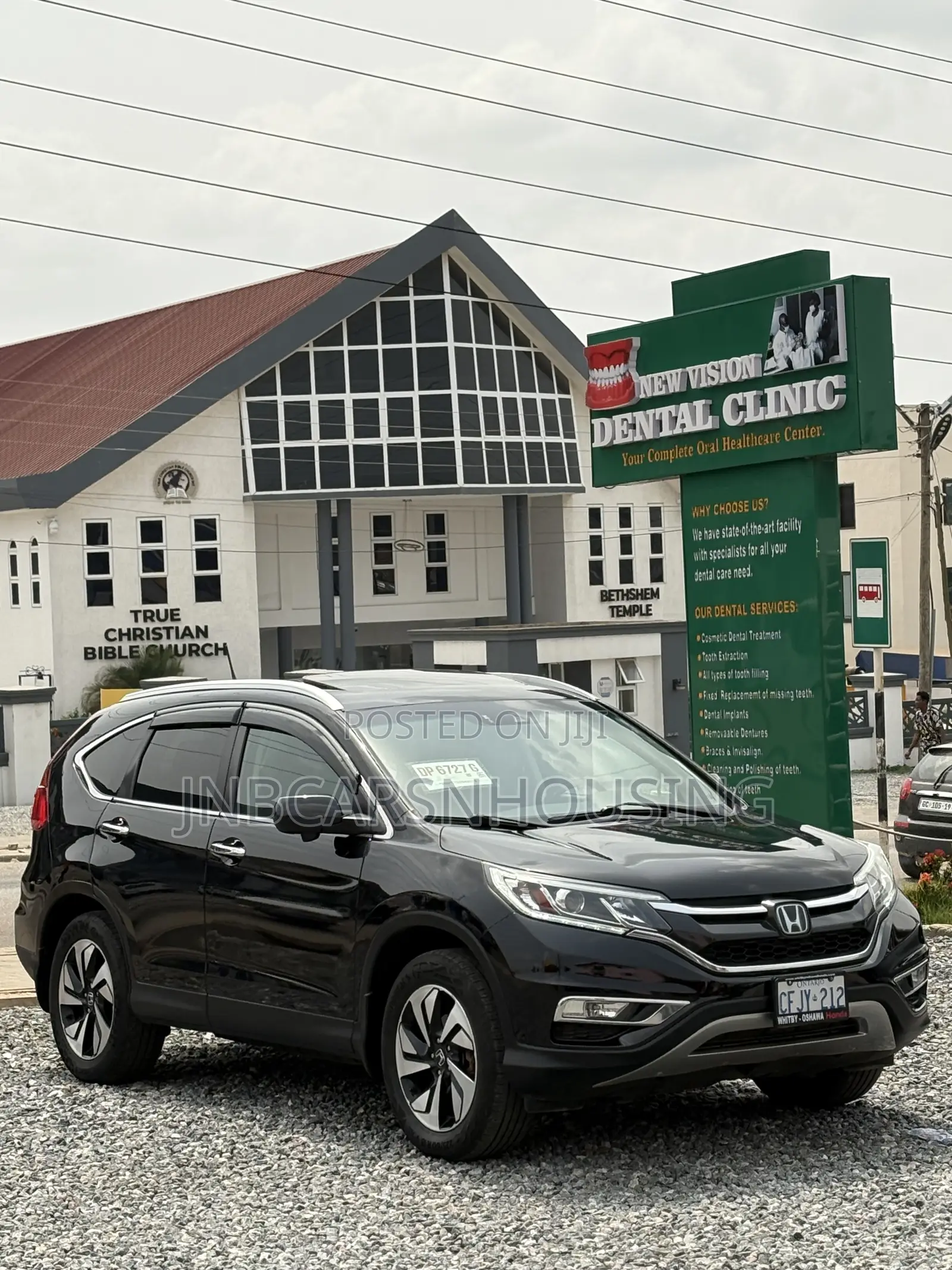 Honda CR-V Touring 4dr SUV AWD (2.4L 4cyl CVT) 2016 Black