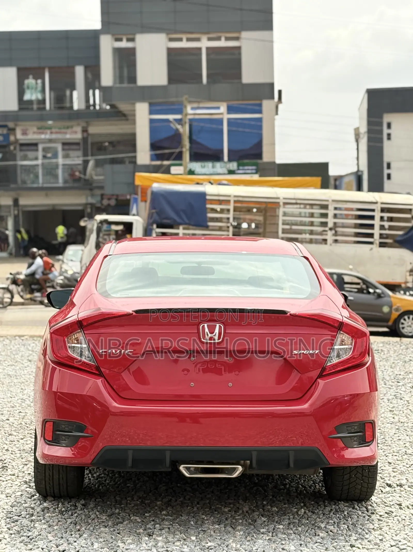 Honda Civic Sport Sedan 2020 Red