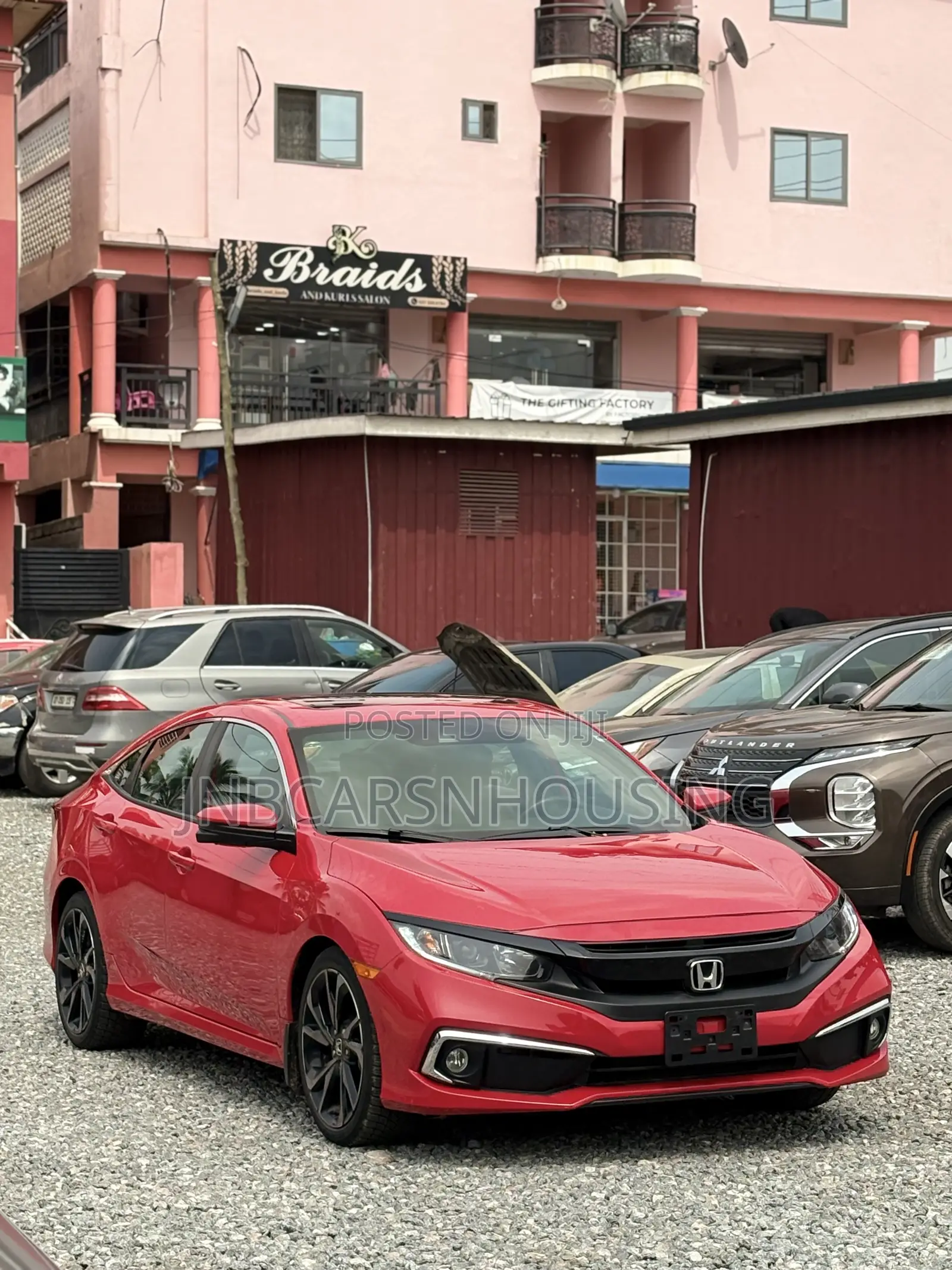 Honda Civic Sport Sedan 2020 Red