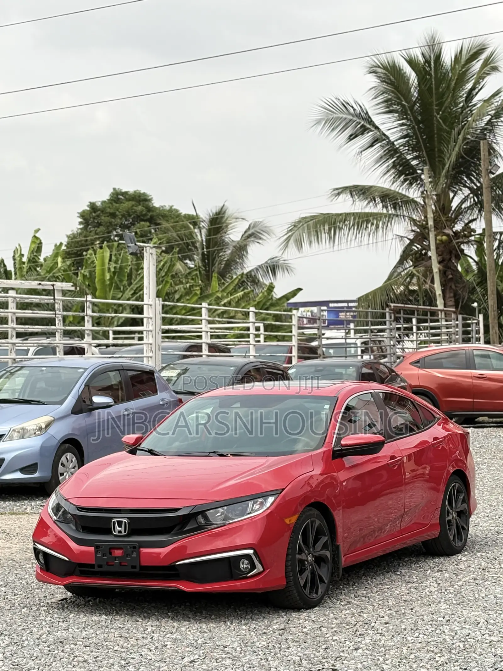 Honda Civic Sport Sedan 2020 Red