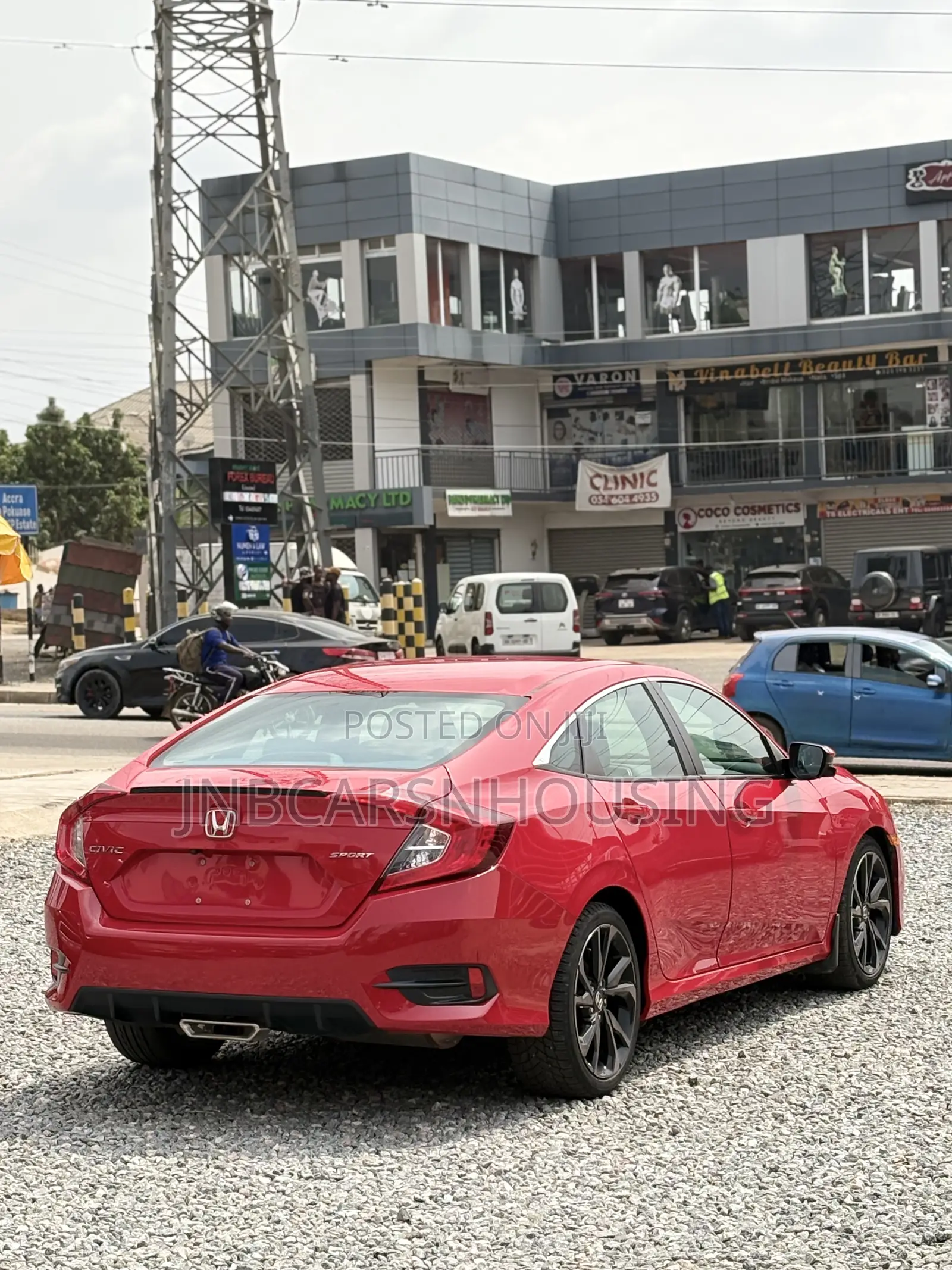 Honda Civic Sport Sedan 2020 Red