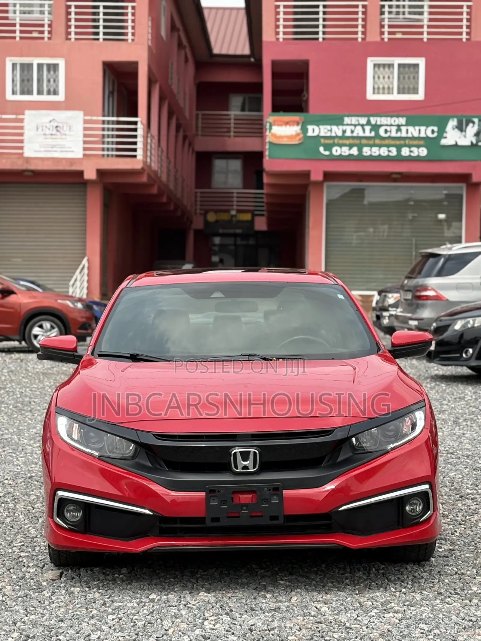 Honda Civic Sport Sedan 2020 Red