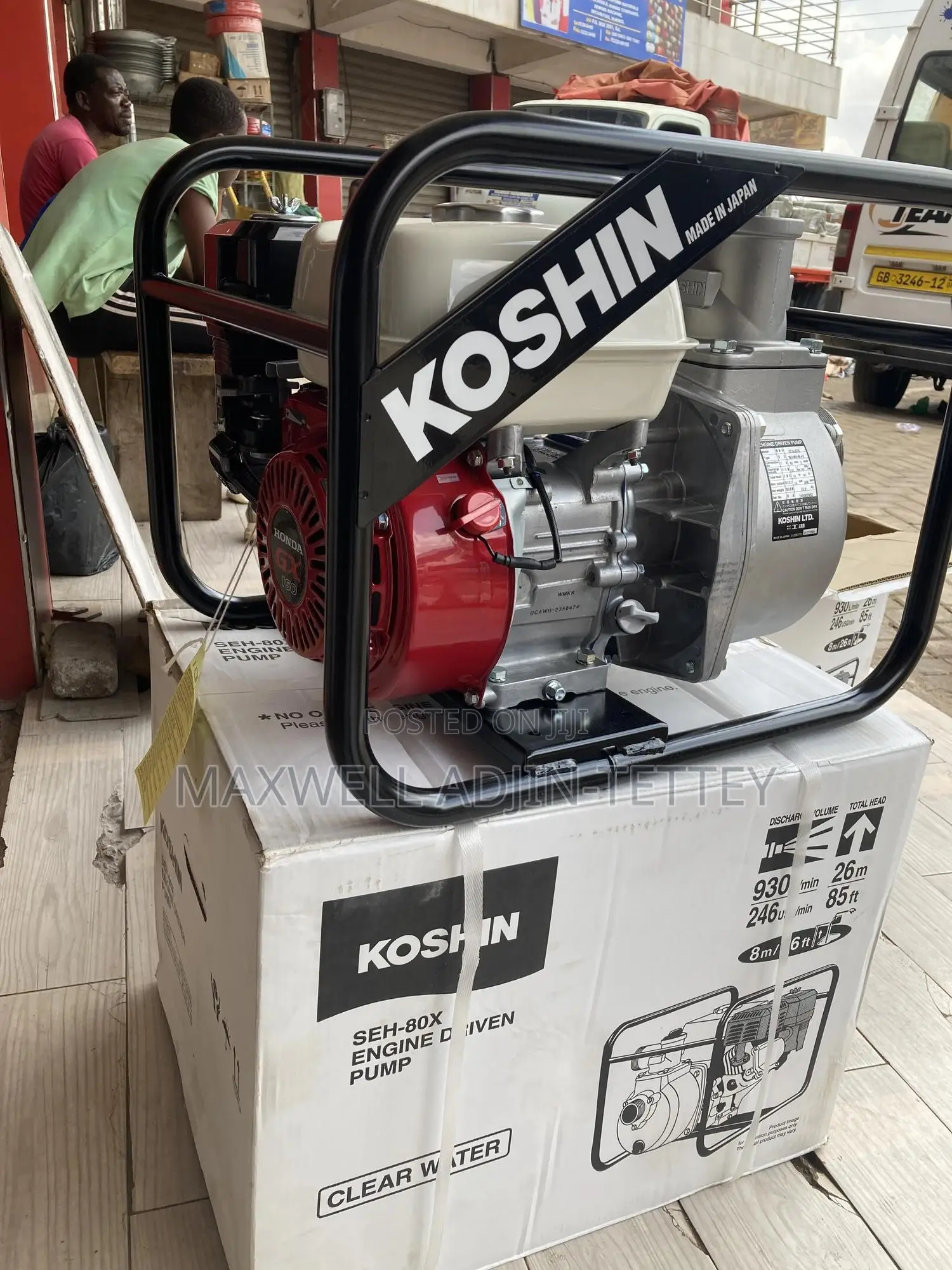 Original 3inches White Koshin Water Pump
