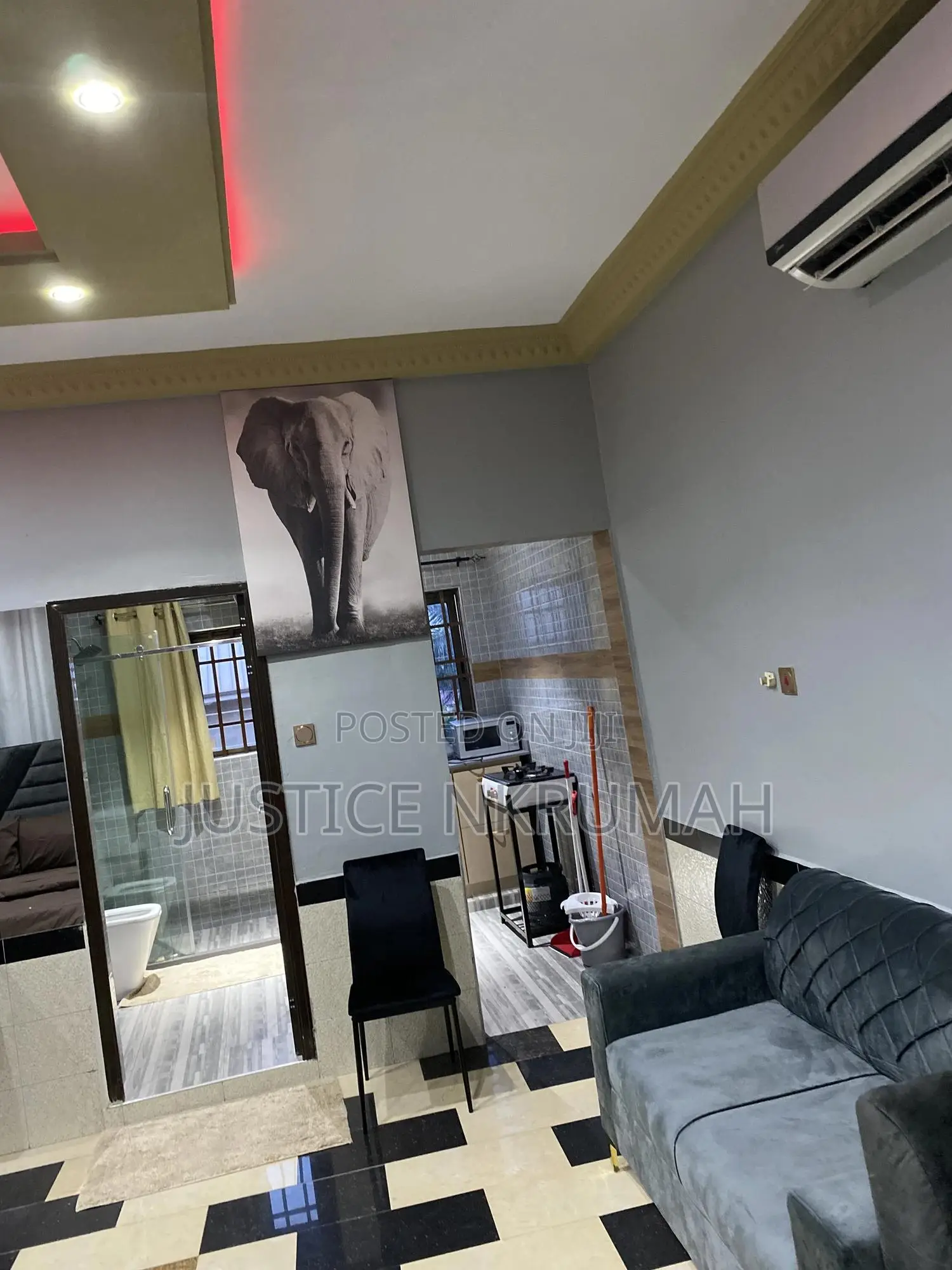 Furnished 1bdrm Apartment in Justice Estate, West Hills Mall Area
