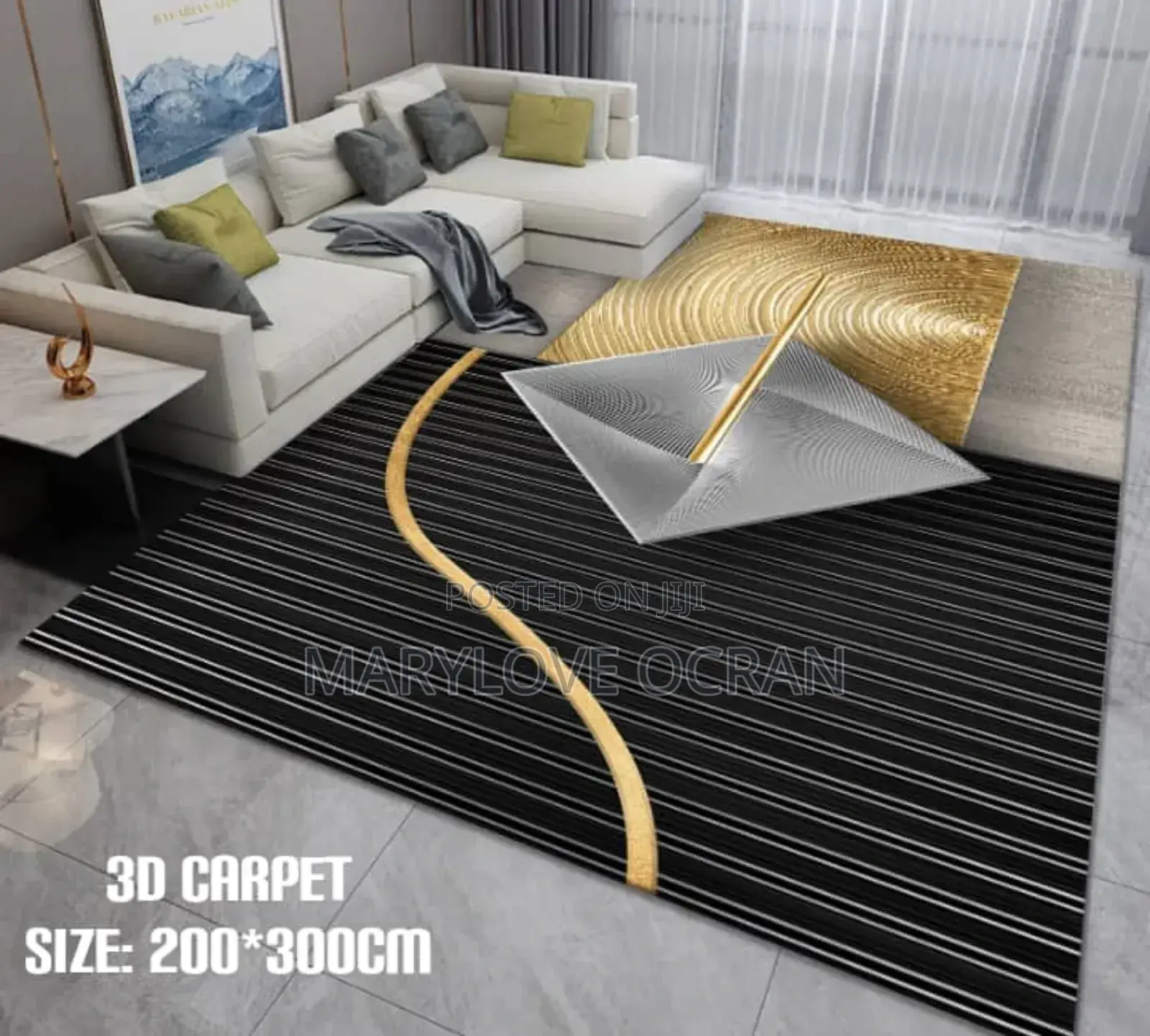 Super Quality 3d Carpets 200x300cm