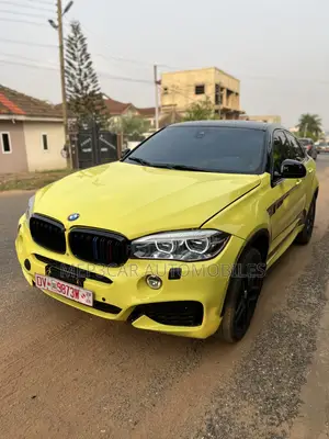 BMW X6 2017 Yellow