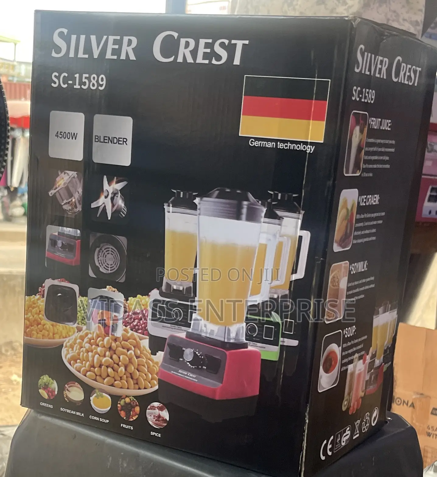 Silver Crest Blender