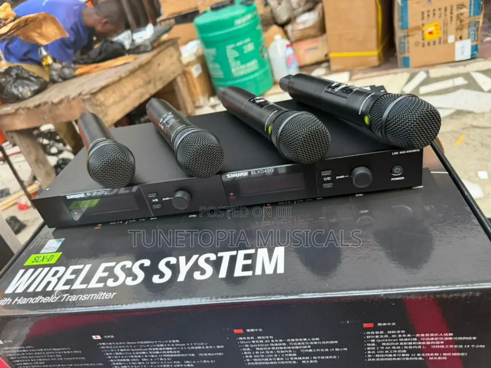 Shure SLX-D 4in1 Digital Wireless Microphone