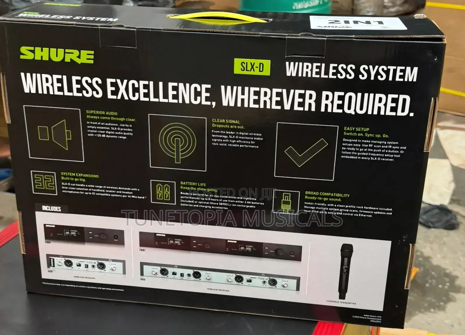 Shure SLX-D 2in1 Digital Wireless Microphone