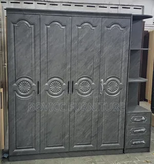 Wardrobe With Side Cabinet