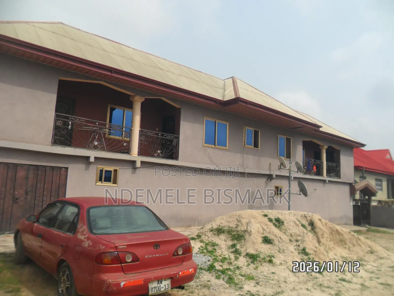 Furnished 1bdrm Apartment in Fawoade Road, Kwabre for rent