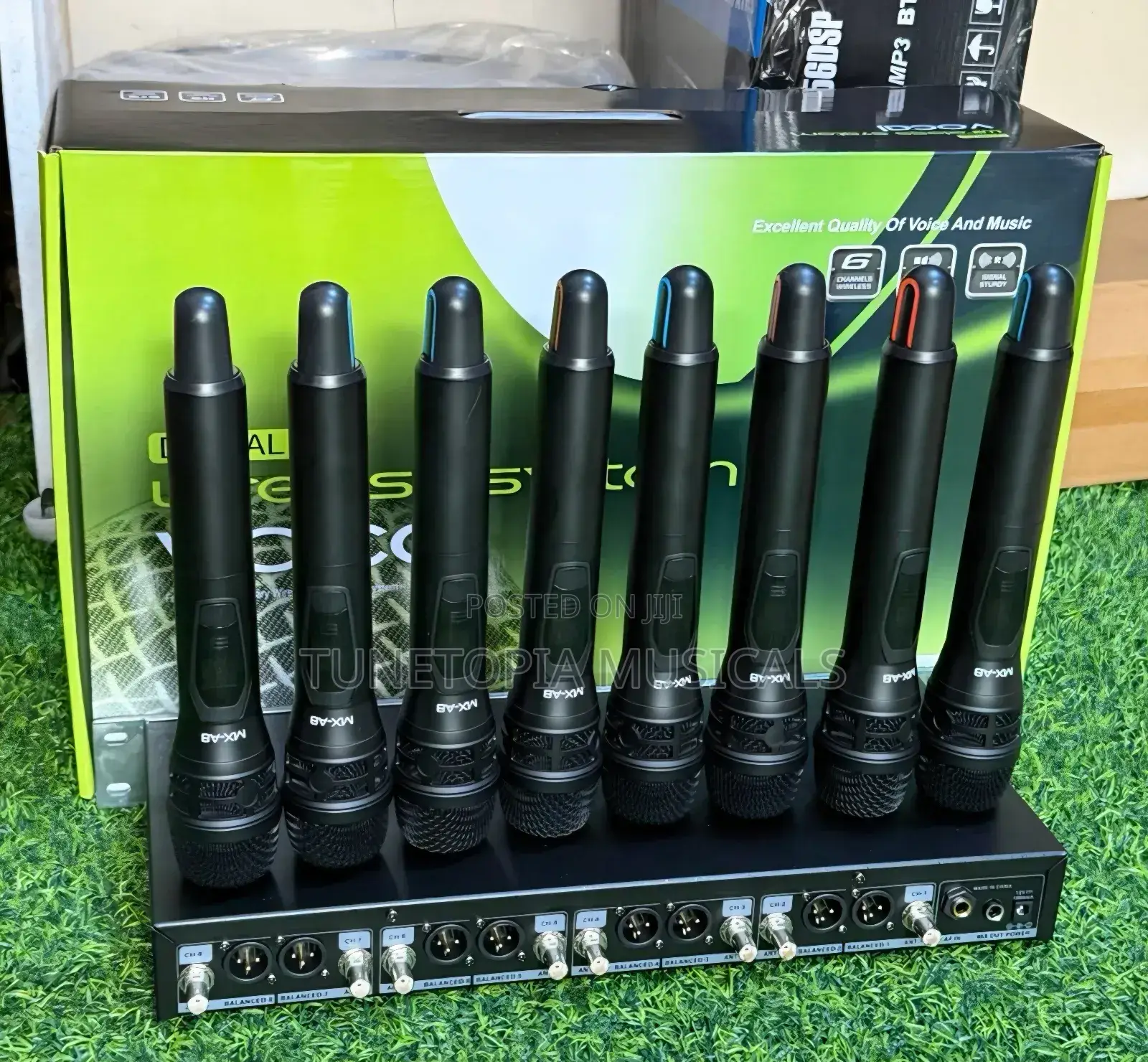Shure Uhf 8in1 Professional Wireless Microphones
