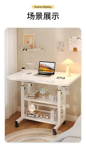 Portable Heights Adjustable Desk With Usb Ports