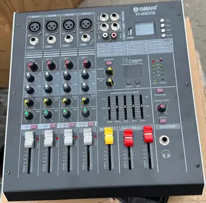 4-Channel Powered Audio Mixer With Usb Connectivity,