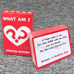 What Am I Party/Couple Card