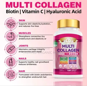 Multi Collagen - Biotin/ Vitamin C/ Hyaluronic Acid