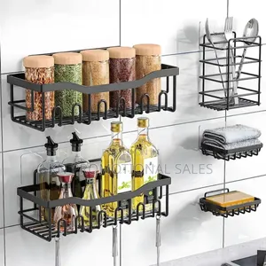 5 in 1 Bathroom / Kitchen Rack Set