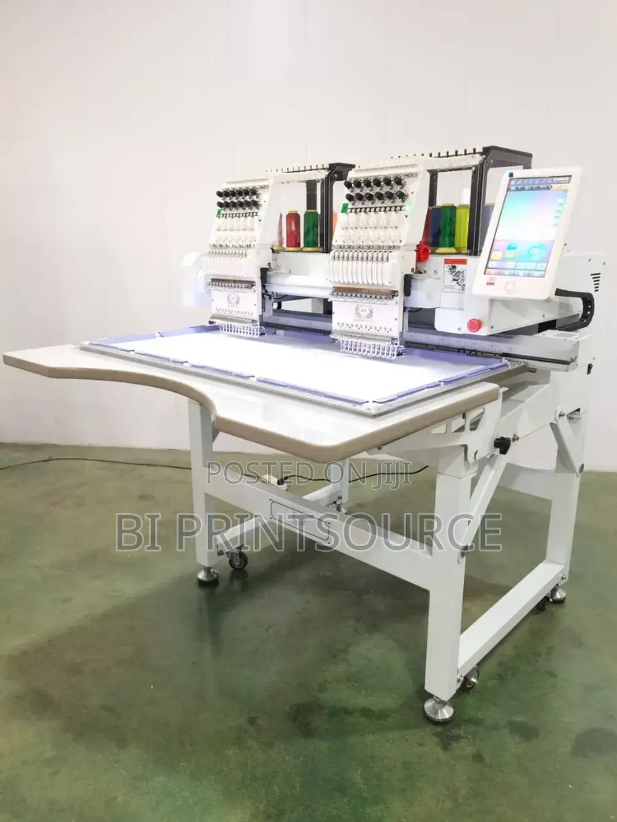 Double Heads Digital Embroidery Machine