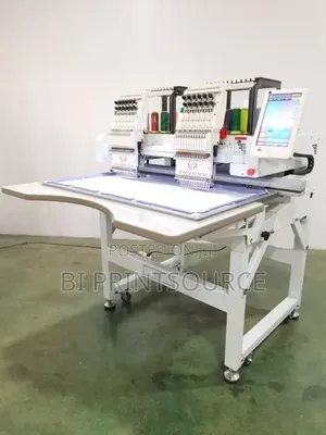 Double Heads Digital Embroidery Machine