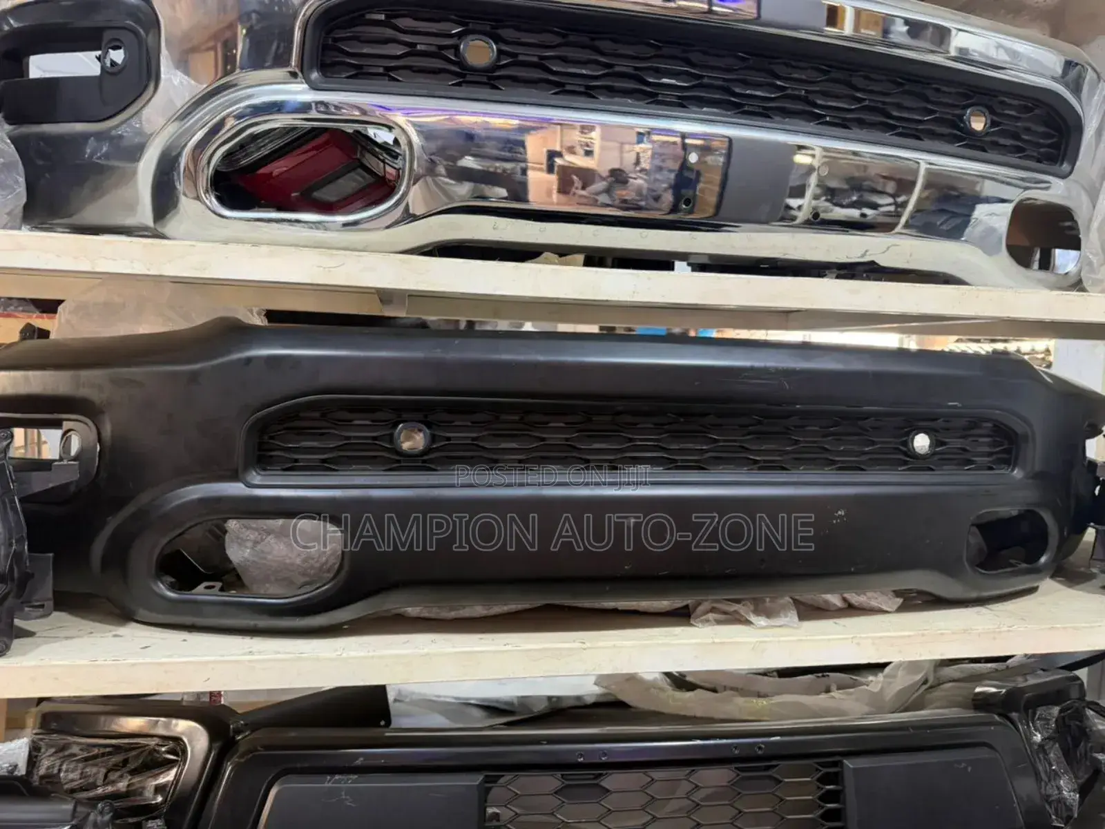 2019-2020-2021-2022-2023 Dodge Ram 1500 Primed Front Bumper