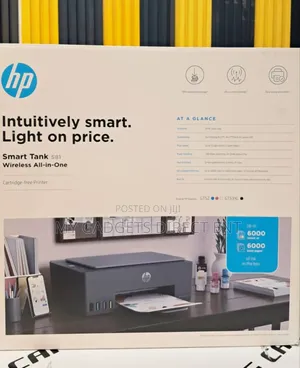 Hp Smart Tank 581 Wireless All in One