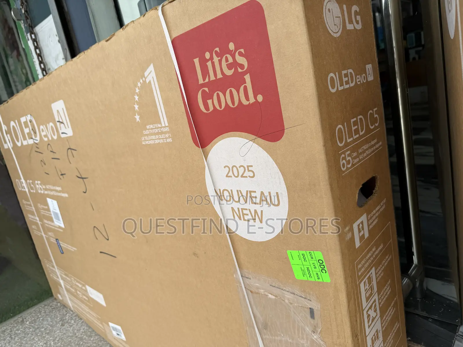Lg Oled 65” Evo Ai C5 Smart Tv 2025