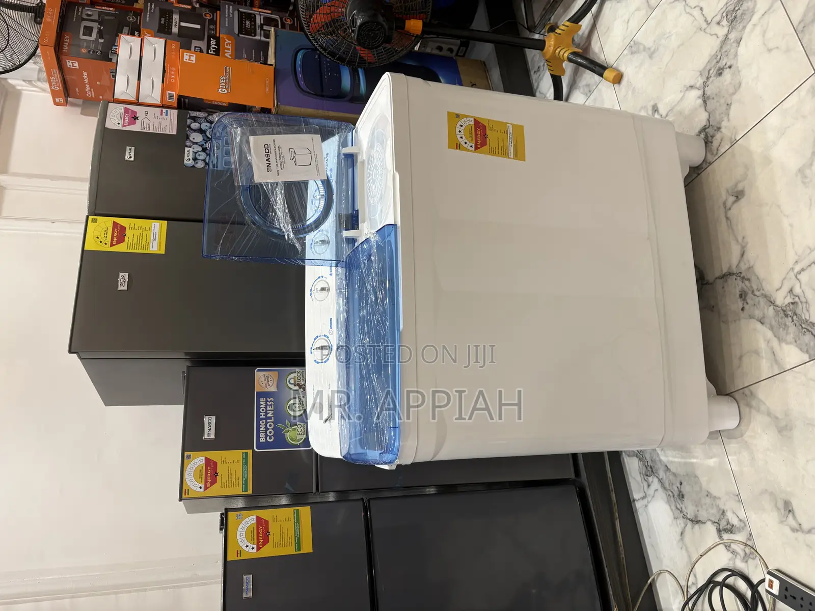Sealed in Box Nasco 15kg Twin Tub Electric Washing Machine 