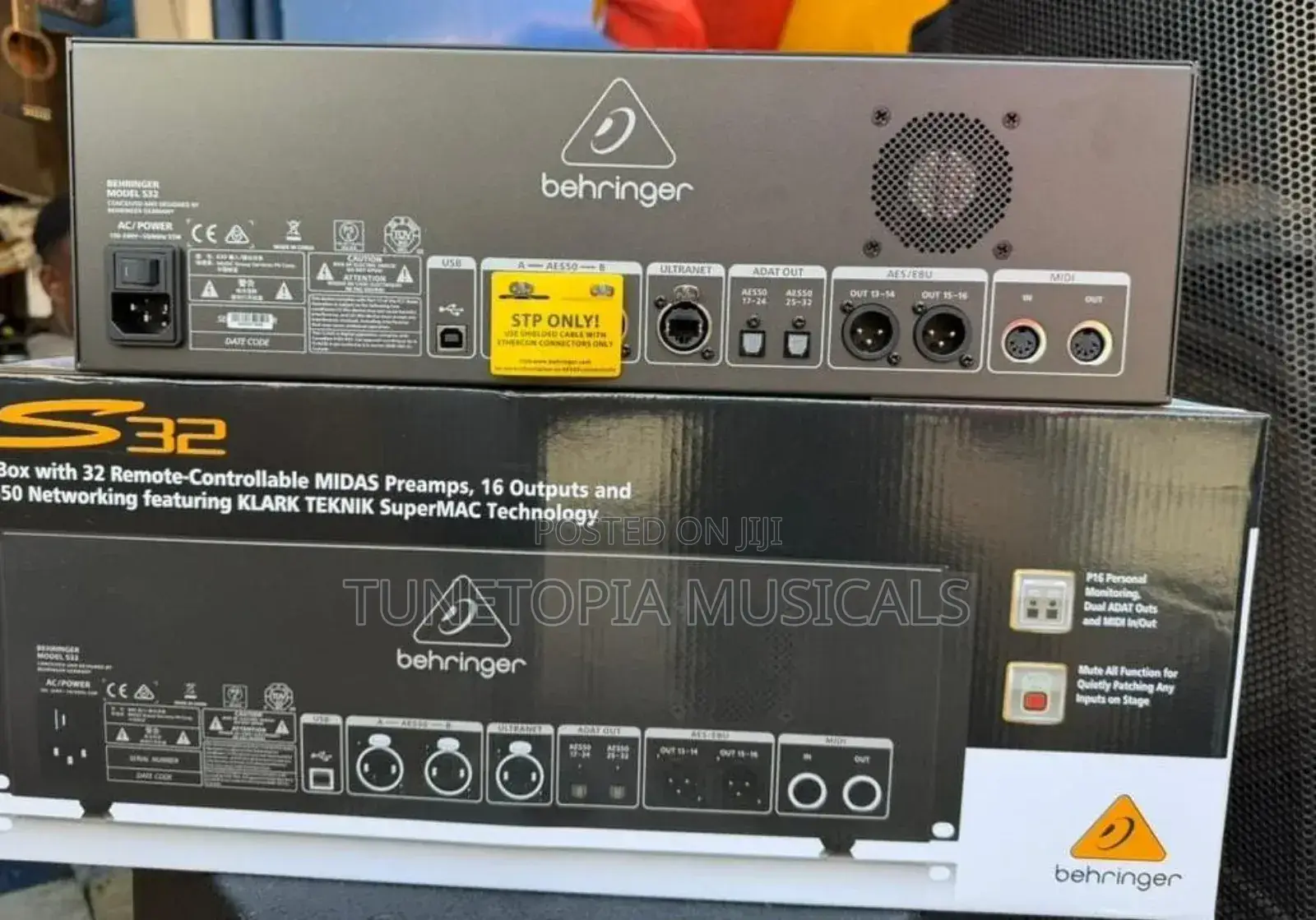 Behringer S32 32-Channel Digital Stage Box.