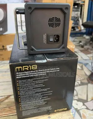 Midas Mr18 18-input Digital Mixer For iPad/Android Tablets