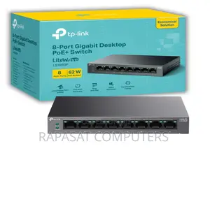 Tp Link Tl-Sg1210p 8port Gigabit Poe Switch