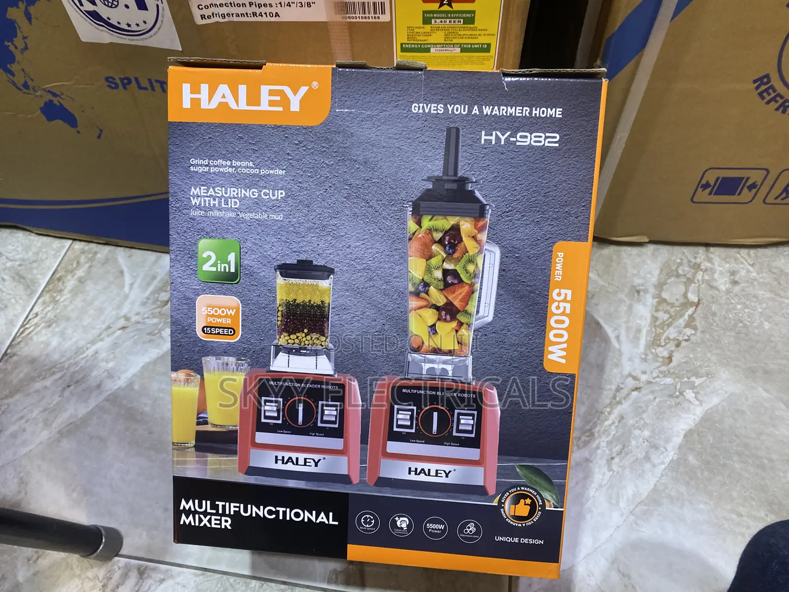Haley Hy-982 2in1 Multifunctional Blender