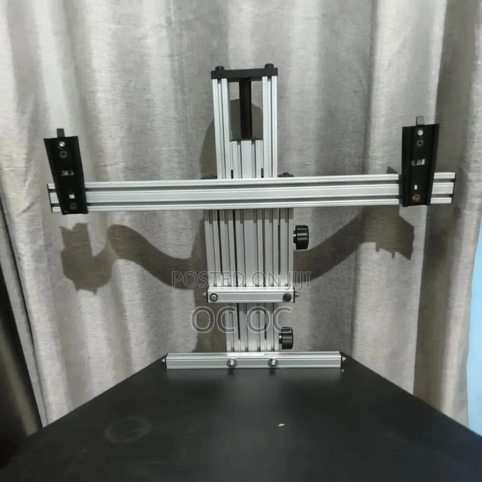 Ergo Desktop Kangaroo Elite Height-adjustable Dual Monitor Stand.