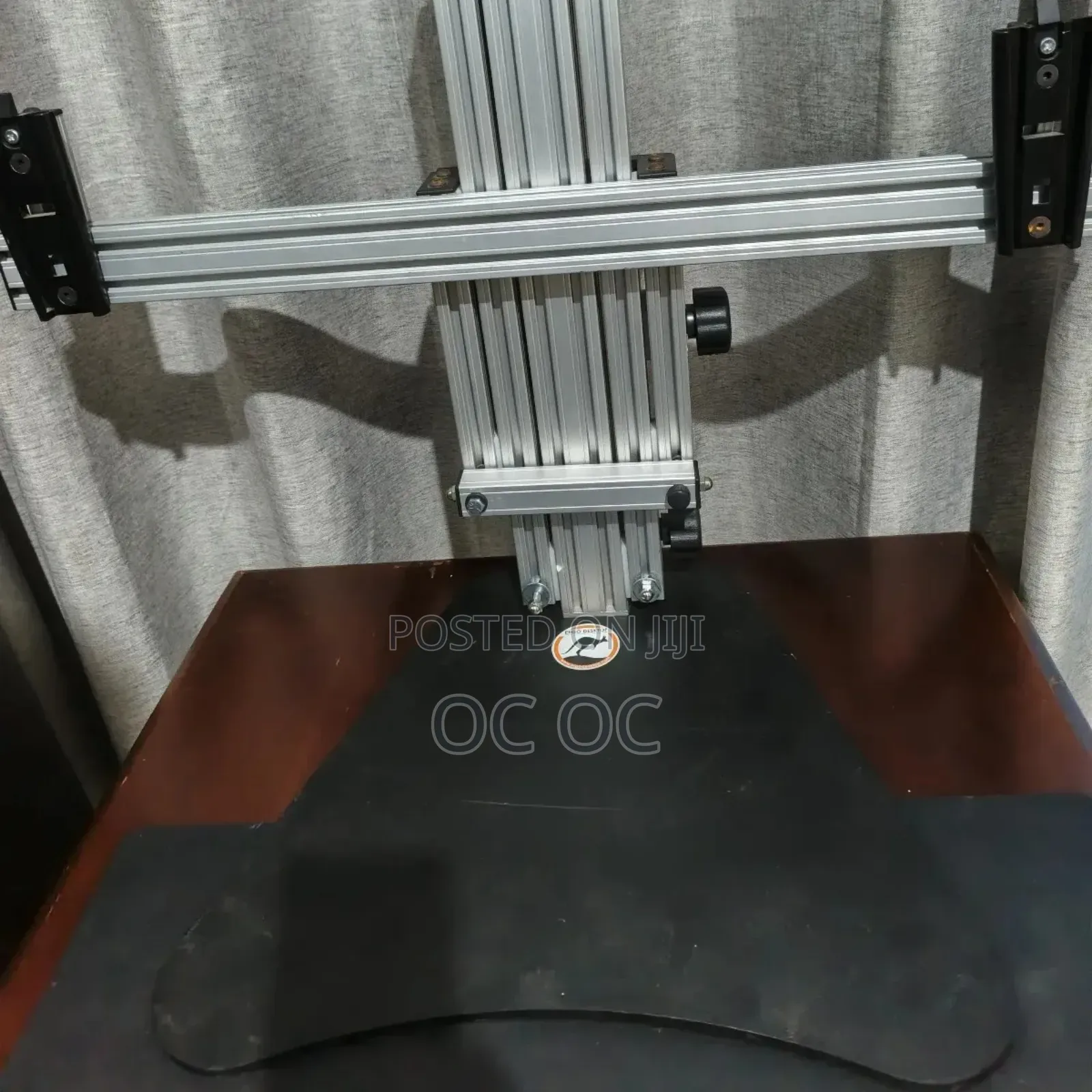 Ergo Desktop Kangaroo Elite Height-adjustable Dual Monitor Stand.
