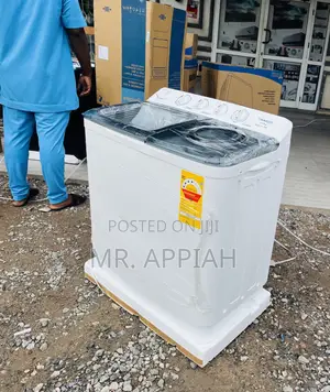 Magic Filter Nasco 11kg Twin Tub Washing Machine(White).